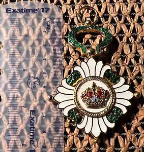 Yugoslav order of Yugoslav crown III class royal house Karadjordjevic Yugoslavia - Picture 1 of 9
