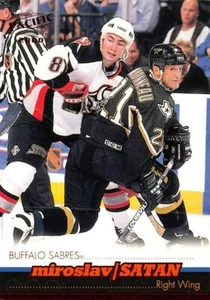 1999-00 Pacific Red #45 Miroslav Satan - Picture 1 of 2