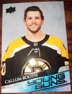 2020-21 UPPER DECK CALLUM BOOTH YOUNG GUNS -- BRUINS - Bild 1 von 2