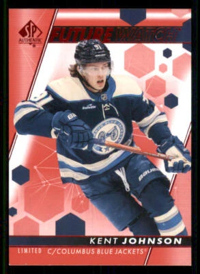 2022-23 SP Authentic Limited Red #105 Kent Johnson FW - Image 1 of 2