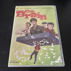 NEW RARE OOP OLIVE FILMS DAVID NIVEN ELI WALLACH THE BRAIN FRENCH MOVIE DVD 1969 - Foto 1 di 5