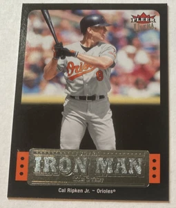 2007 Fleer Ultra Ultra Iron Man Cal Ripken Jr #UIM-11 HOF Baltimore Orioles - Picture 1 of 10