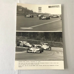 1981 Honda Formula 2 Racing Press Photo Photograph Mantorp Park Sweden - Picture 1 of 7