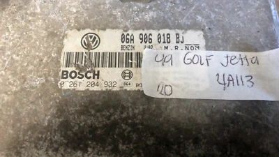 06A 906 018 BJ Volkswagen VW Jetta o Golf 1999 ecm ecu computador Foto 1 de 4