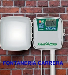 Programador de riego jardin Rain Bird serie ESP-RZX 8 estaciones exterior + WF - Imagen 1 de 1