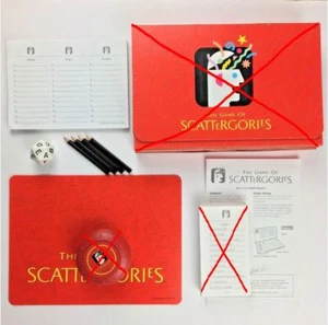 Scattergories Replacement Parts 2003 Parker Brothers Pad Die Board Instructions - Bild 1 von 13
