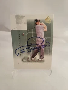 Bernhard Langer 2002 SP Authentic ' Clubhouse Leader ' Autograph #60SPA - Picture 1 of 2