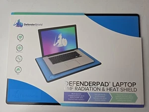 Defender Shield DefenderPad Laptop blockiert EMF Strahlung & Hitzeschild BLAU - Bild 1 von 2