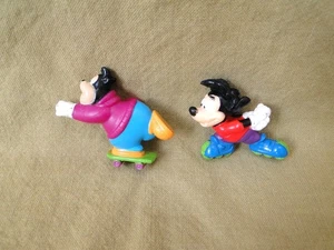 Vintage 1991 Kellogg's Cereal Goof Troop: Max & P.J. Skateboarding PVC Figur - Bild 1 von 9