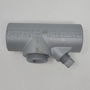 Appleton Rohrdichtung Temperguss Stahl 3/4" EYA-EYAM EYF-EYM KOSTENLOSER VERSAND - Bild 1 von 7