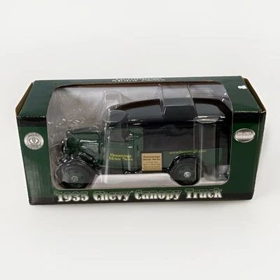 CROWN PREMIUMS Hemmings Motor News 1935 Chevy Canopy Truck 1:24 Scale Die-Cast - Image 1 of 4