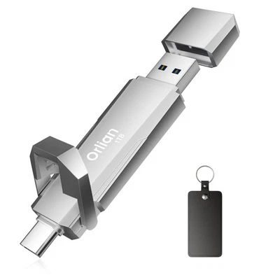 1TB External Portable SSD USB Solid State Drive Up to 1000MB/s USB 3.2 Gen 2 ... - Image 1 of 4