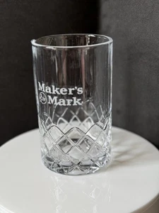 Maker's Mark Miscelatore Cocktail Vetro Cristallo Pesante Borbone/Whisky Bar - Foto 1 di 2