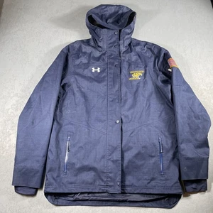 Under Armour Storm Jacket  Large Blue Full Zip Northport Football Logo - Picture 1 of 12