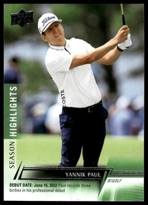 2024 Upper Deck #72 Yannik Paul - Bild 1 von 2
