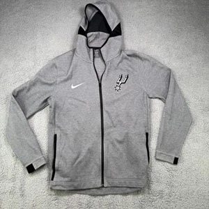Chaqueta con Capucha San Antonio Spurs Para Hombre Grande NBA Baloncesto Nike Dri-FIT Cremallera - Imagen 1 de 9