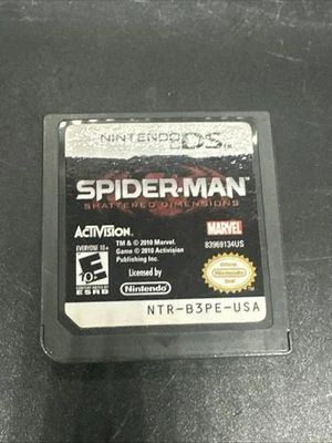 Spiderman: Shattered Dimensions (Nintendo DS, 2010) Cartridge Only - Tested! - Image 1 of 2