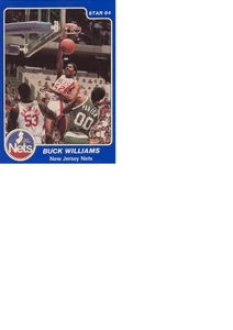1983-84 Star Company New Jersey Nets- Buck Williams #145 (RC) MINT - Picture 1 of 2