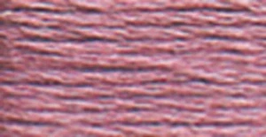 DMC Pearl Cotton Ball Size 8 87yd Medium Antique Mauve - Picture 1 of 1