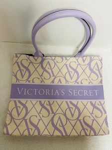 VICTORIA'S SECRET LOGO Lavender & Vanilla Relax TOTE BAG ONLY Purple Rare - Picture 1 of 1