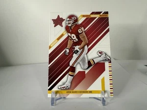 Jared Allen 2004 Leaf Rookies & Stars Rookie #143 Kansas City Chiefs Vikings HOF - Foto 1 di 2