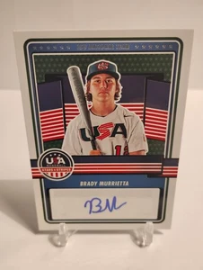 Maglia 2023 USA Stars & Stripes Brady Murrietta 15U Nazionale Auto #15U-BM - Foto 1 di 2