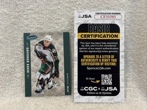 RARE 2005-06 Parkhurst #246 Derek Boogaard AUTO'D RC, Minnesota Wild, JSA-NICE! - Picture 1 of 5