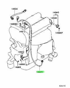Sensor, Engine Control Oxygen For: Mitsubishi Lancer Evo 7 8 9 CT9A - Picture 1 of 1