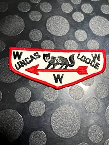 OA UNCAS LODGE 297 ZF2b FAKE FLAP, 118 X 50 MM BV - Picture 1 of 1