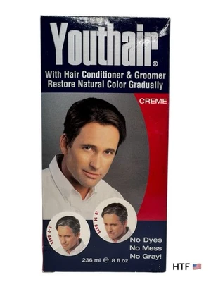 Youthair ORIGINAL FORMULA Creme Compare To Original Grecian Formula No Gray 8oz - Image 1 of 2