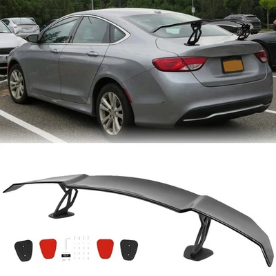 55" Glossy Black Rear Trunk Spoiler GT Style Racing Wing For Chrysler 200 300 - Image 1 of 4