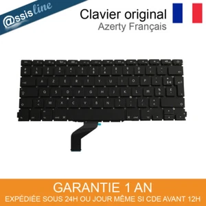 CLAVIER FRANÇAIS FR AZERTY ORIGINAL APPLE MACBOOK PRO 13" RETINA A1425 2012/2013 - Afbeelding 1 van 1
