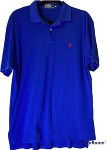 Polo Ralph Lauren Herren Hemd Blau Medium Kurzarm - Bild 1 von 4