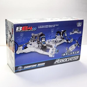 NEW IN BOX Team Associated RC10 B6.4CC 2WD Competition Buggy CLEAR Collector Kit - Picture 1 of 3