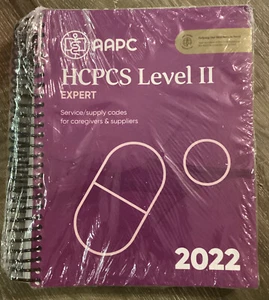 HCPCS Level II Expert: Service/Supply Codes for Caregivers & Suppliers AAPC 2022 - Picture 1 of 2