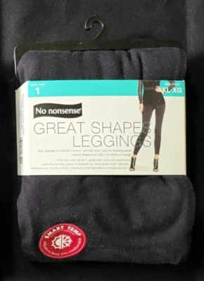 Леггинсы отличной формы No Nonsense Smart Temp XLarge 1 пара черные - Изображение 1 из 2