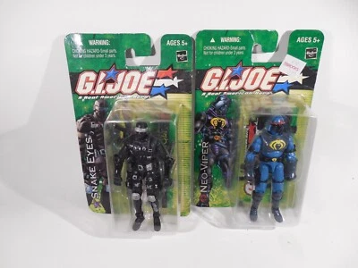 GI Joe Valor vs Venom Lot Of 5 2004 Figure 2 Pack Set Complete Factory Sealed - Image 1 of 4