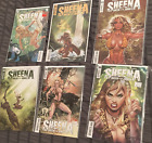 Sheena Queen Of The Jungle 0-1 & 3-6 Comic Lot 2017 Dynamite High End Lot