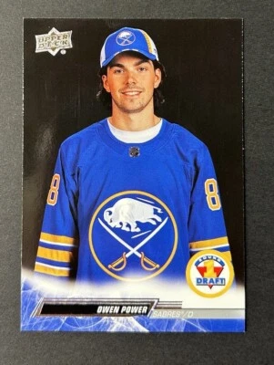 2022-23 Upper Deck Extended Series Owen Power #750 1st Round Draft Rookie - Image 1 of 2
