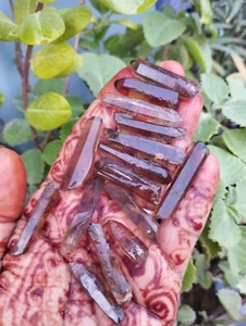 Smoky Quartz Raw Pencils - High-Quality Natural Gemstones - Picture 1 of 6