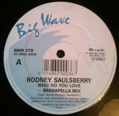 Rodney Saulsberry - Who Do You Love (12", Single) Foto 1 de 2
