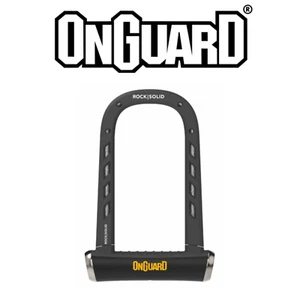 OnGuard RockSolid Smerigliatrice-Resistente Bici Bicicletta U-Lock 8590 - Foto 1 di 6