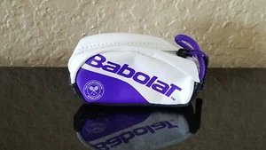 Babolat Wimbledon Mini Keychain Mini Bag White Purple - Picture 1 of 8