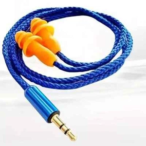 Earplug Earphones 3.5 Wired Rugged Safety Plugs Listen to Audio while you Work! - Picture 1 of 8
