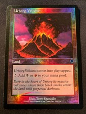 MTG Magic 1x x1 - Urborg Volcano FOIL Invasion Ed NM-Mint