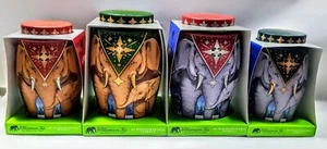 Williamson Elephant Teedose | 4 Caddies und Edelstahl Teebeutelpresse | - Bild 1 von 4
