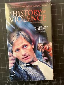 A History Of Violence VHS 2005 Sealed - Last home market VHS released in US RARE