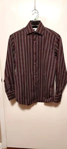 Banana Repubic Herren neu ohne Etikett gestreiftes Hemd Langarm - Bild 1 von 10