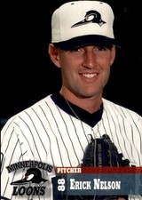 1995 Minneapolis Loons Team Issue #14 Erick Nelson Minneapolis Minnesota MN Card