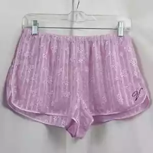 Nuovo pigiama boxer lilla leggero Victoria's Secret pizzo corto taglia media - Foto 1 di 4